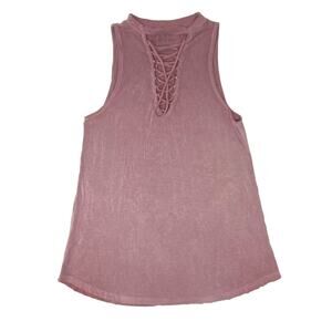American Eagle Outfitters Soft & Sexy Tank Size Small Color Pink